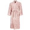 Peignoir adulte col kimono Couleur : Rose Poudré
