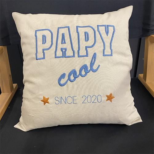 Coussin Papy Cool